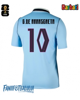Uruguay Giorgian de Arrascaeta #10 Tricou Fotbal Replică Mondial 2026 Barbati Acasa